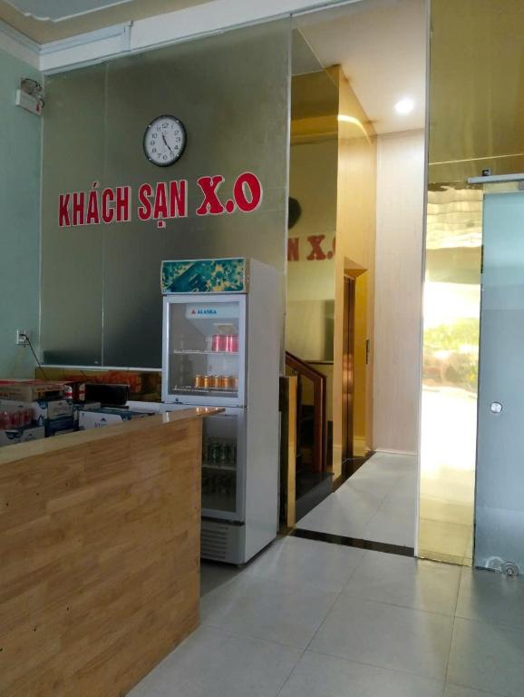Kuchyň nebo kuchyňský kout v ubytování Tam Ky XO Hotel