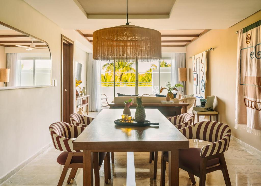 Posezení v ubytování Zel Punta Cana- All inclusive
