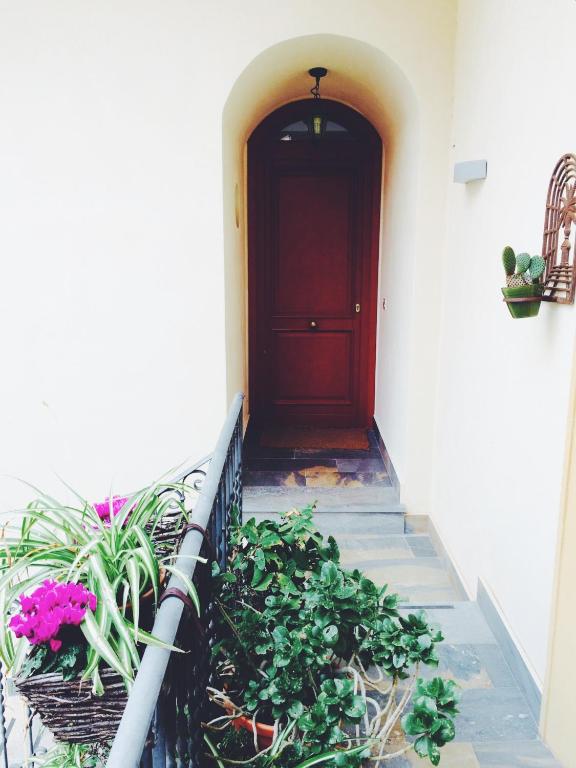 A garden outside B&B Case a San Matteo