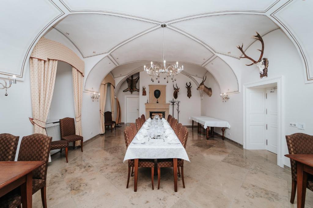 Posezení v ubytování Hotel Château Gbeľany