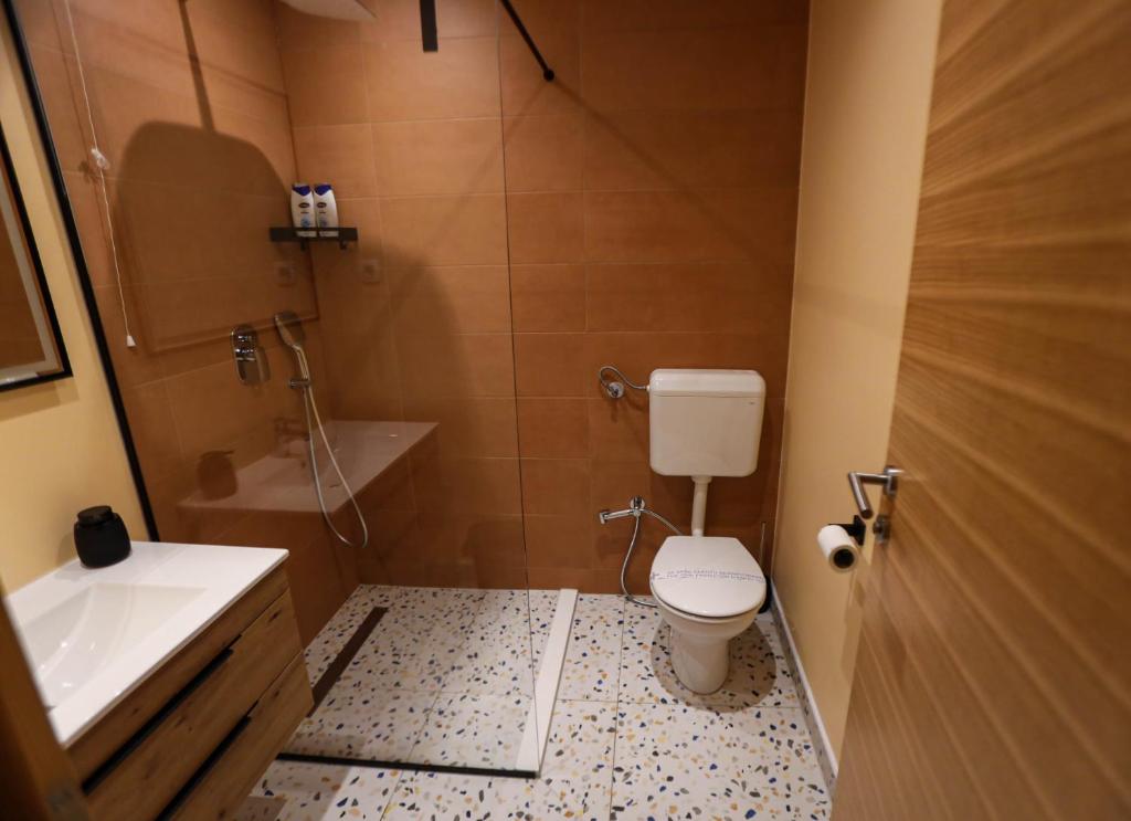 Koupelna v ubytování Japodski otoci