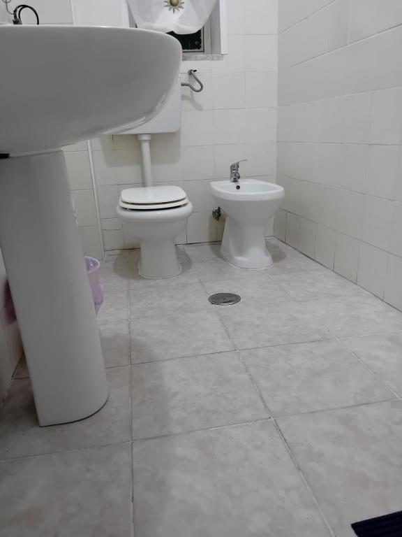 Koupelna v ubytování B&B Ciccio