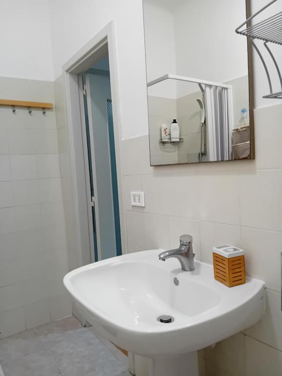 Koupelna v ubytování B&B Ciccio