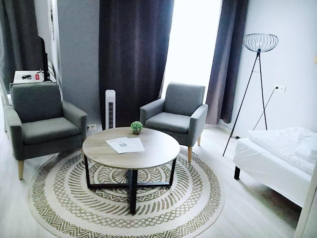 Posezení v ubytování REGIOHOTEL Wittekind Burg