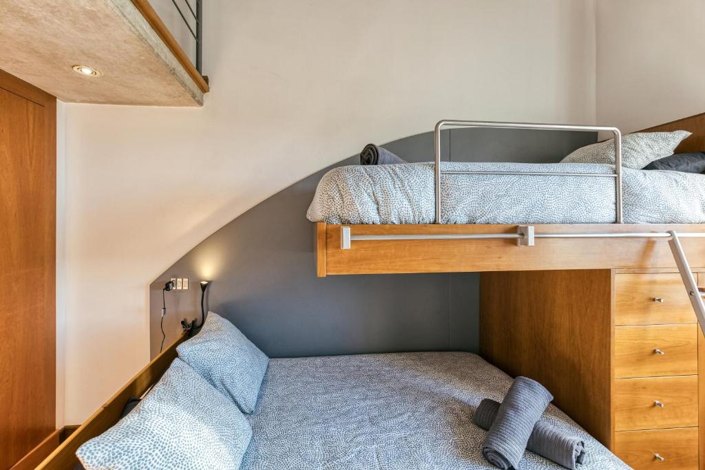 Postel nebo postele na pokoji v ubytování Can Maximino
