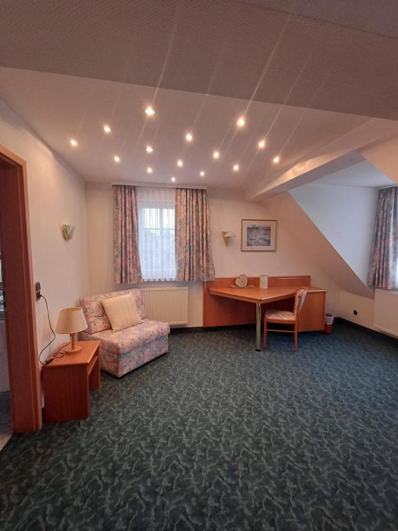 Posezení v ubytování Hotel Garni Eschenbach