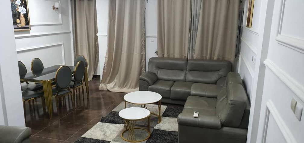 Et opholdsområde på Logpom appartment 2