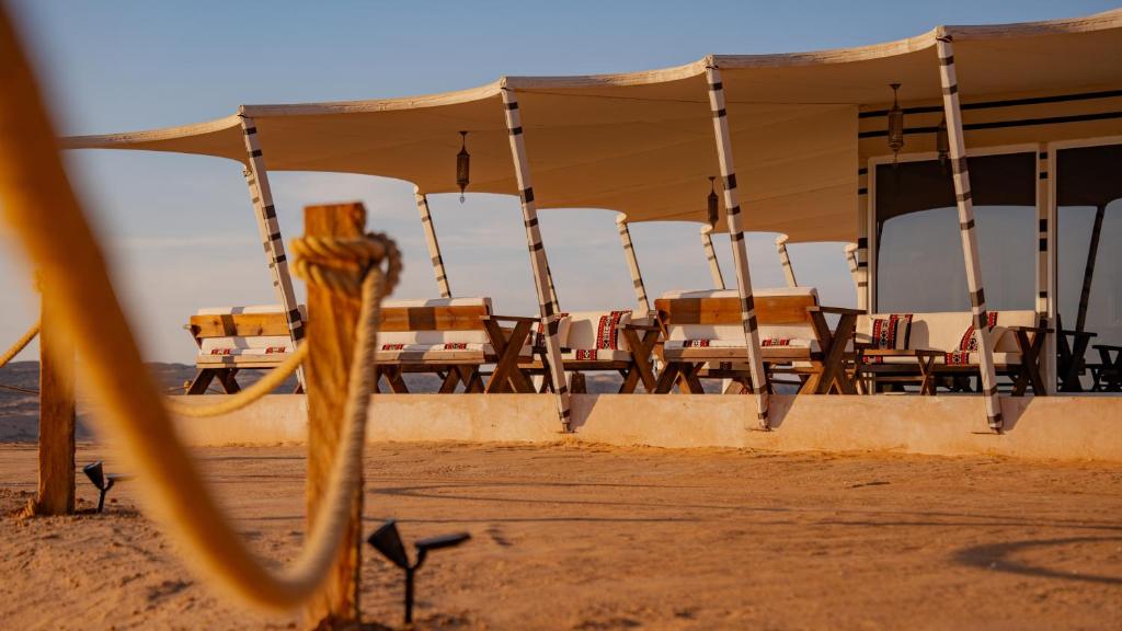 Restaurace v ubytování Desert escape