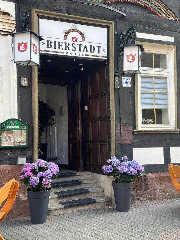 Exteriér nebo vchod ubytování Bierstadt-Hotel