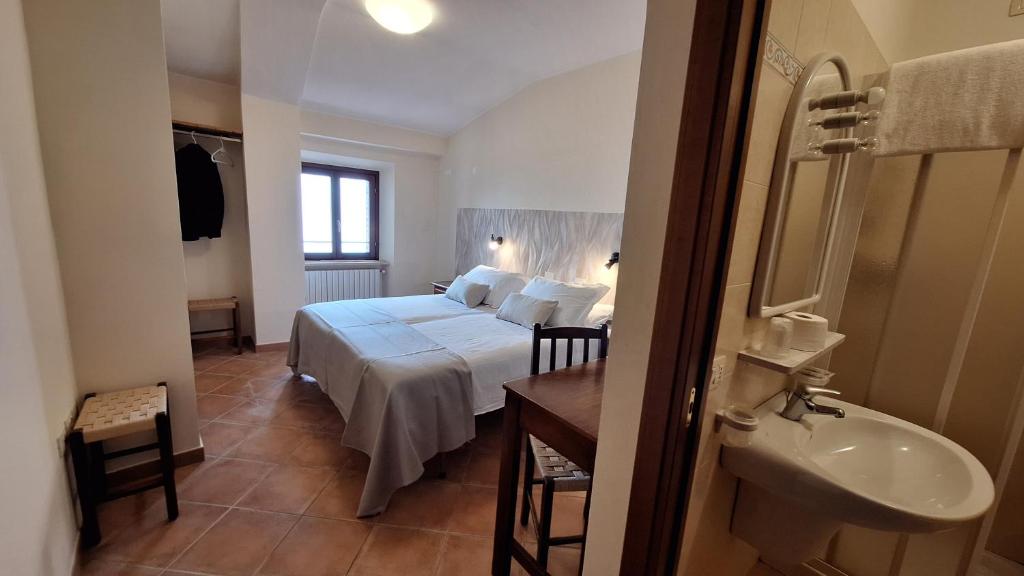 Koupelna v ubytování Hotel Monastero Sant'Andrea