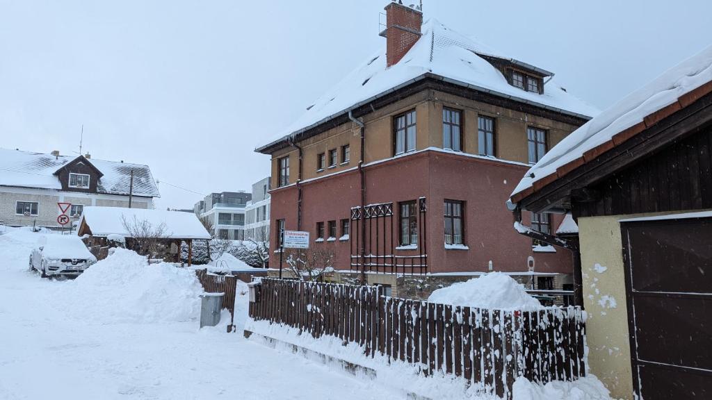 Obiekt Apartman692 zimą