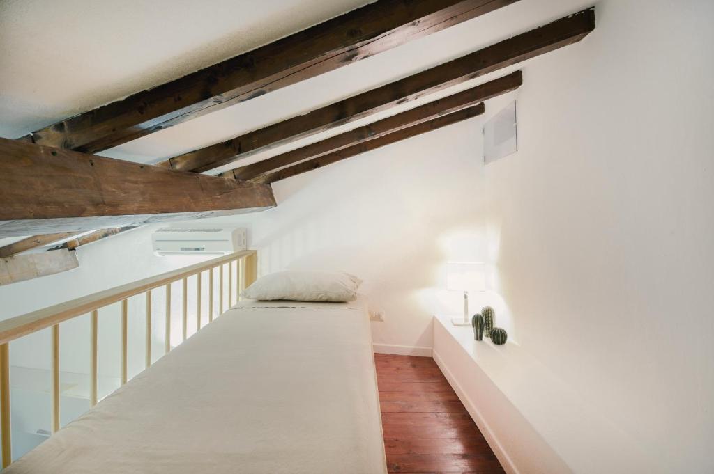 Letto o letti in una camera di Anciüetta