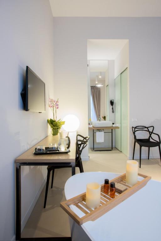 TV/trung tâm giải trí tại Viminale View Hotel