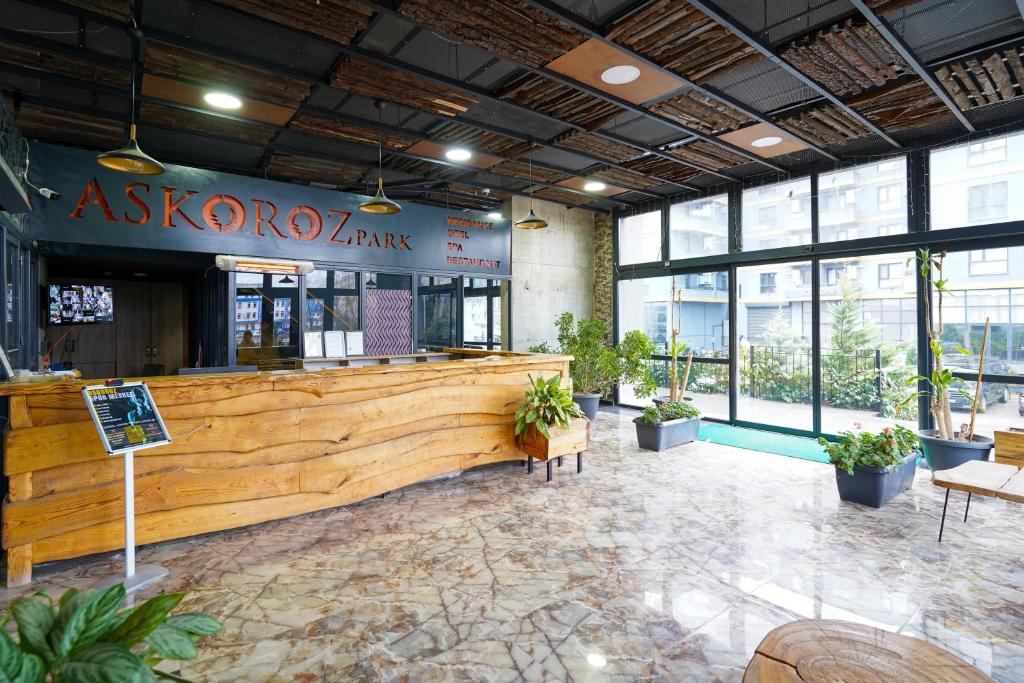Bazén v ubytování Askoroz Otel İzmit nebo v jeho okolí