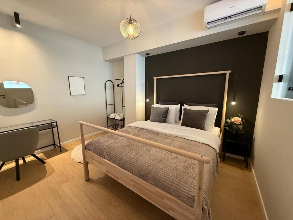 Postel nebo postele na pokoji v ubytování DoorMat #31 Juliet