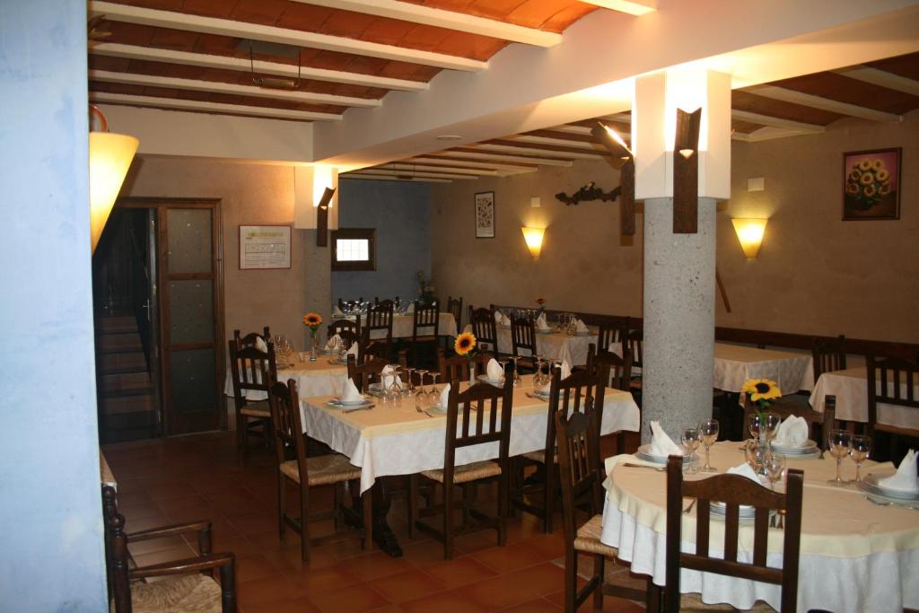 Restaurace v ubytování Mesón de Colungo