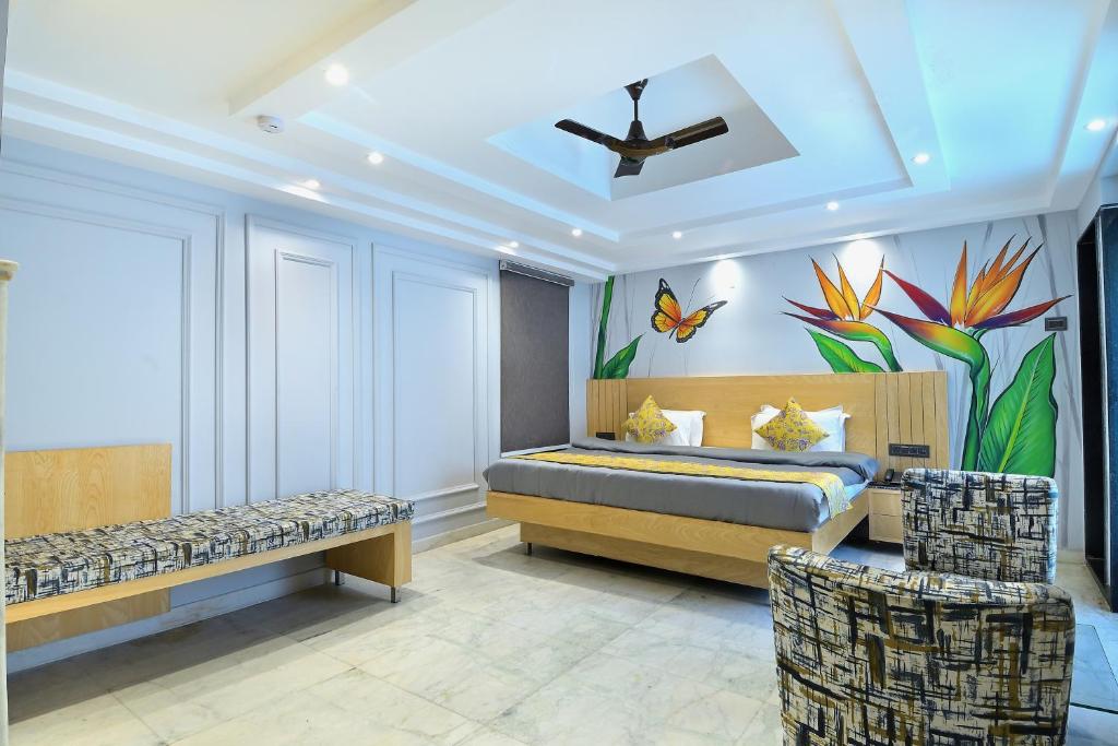 Postel nebo postele na pokoji v ubytování Hotel The Cottage Yes Please - Traveller Choice Award winner 2025