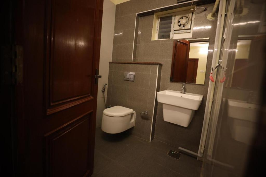 Koupelna v ubytování A.R Residency