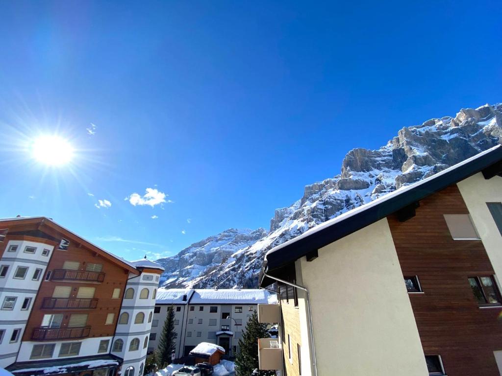 Nespecifikovaný výhled na hory nebo výhled na hory při pohledu z apartmánu
