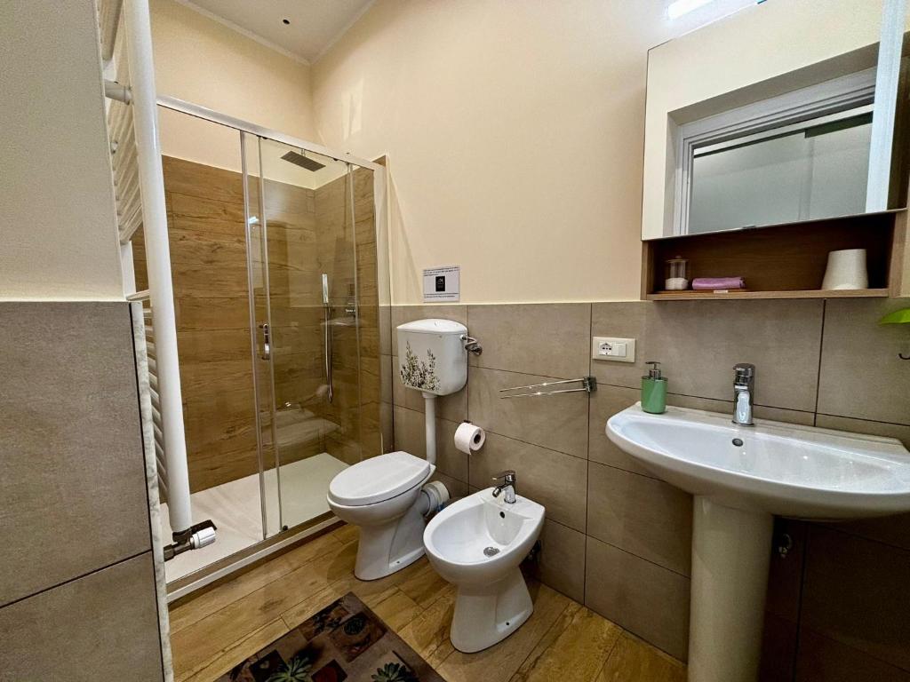 Koupelna v ubytování D'Aragona Guest House