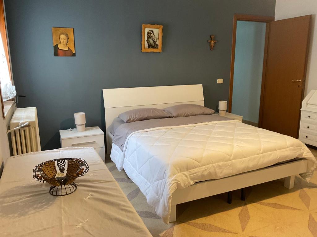Postel nebo postele na pokoji v ubytování “da nonna Lucia”