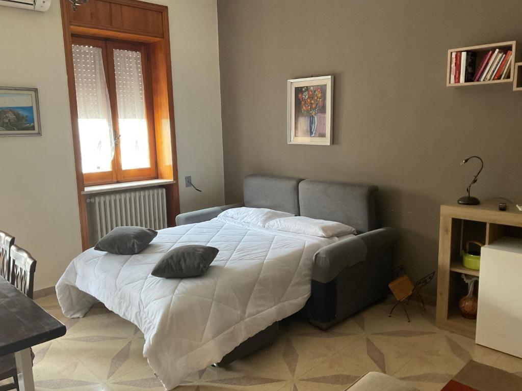 Postel nebo postele na pokoji v ubytování “da nonna Lucia”