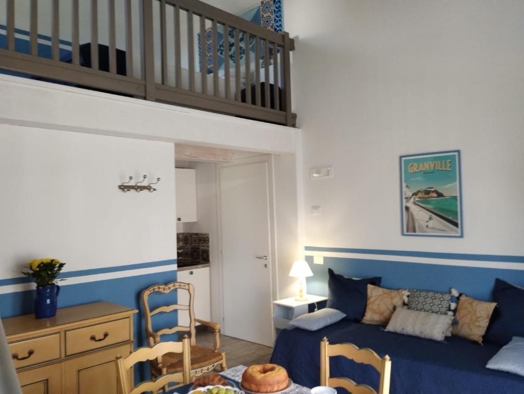 Posezení v ubytování B&B La Dolce Riva