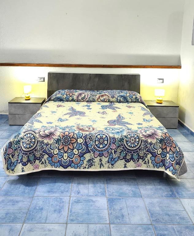 Postel nebo postele na pokoji v ubytování beb centro storico