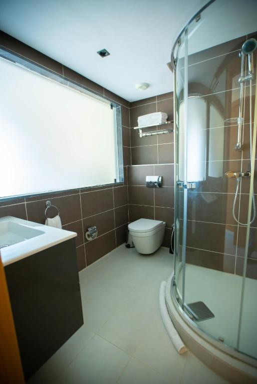 Koupelna v ubytování Noreba Hospitality