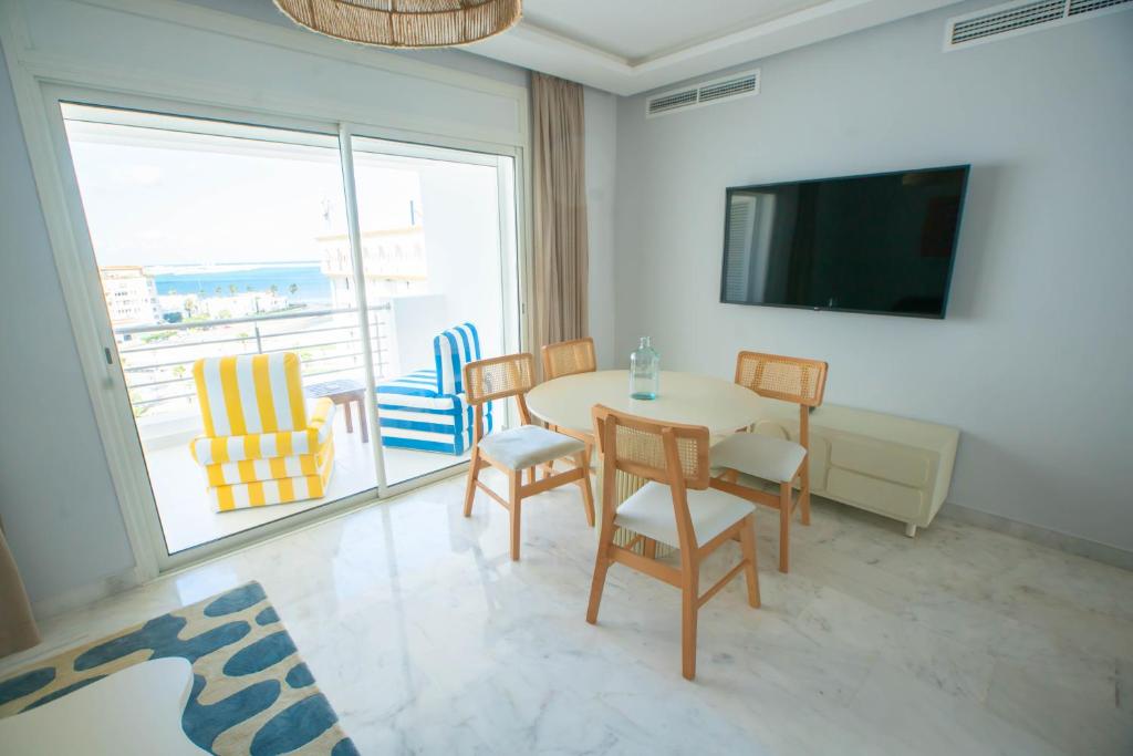 TV a/nebo společenská místnost v ubytování Noreba Hospitality