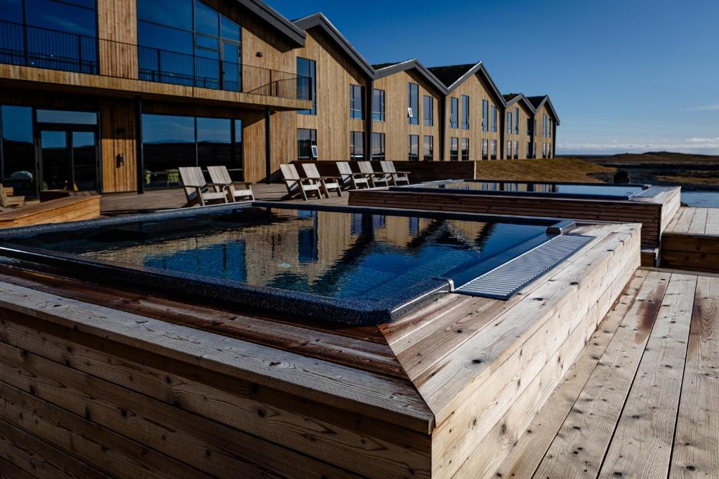 Sundlaugin á Hótel Jökulsárlón - Glacier Lagoon Hotel eða í nágrenninu