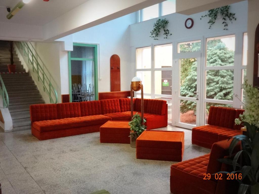 Posezení v ubytování Botax Motel