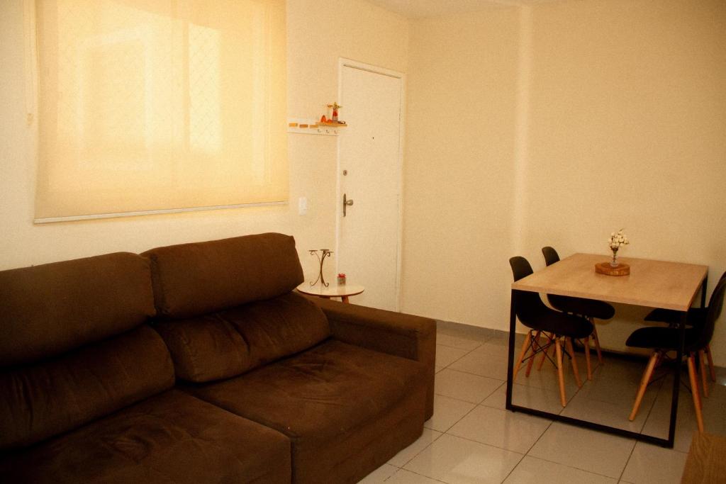 Posezení v ubytování Apartamento Buritis 01
