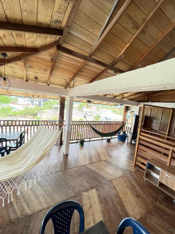 Balkón nebo terasa v ubytování Petra Hotel