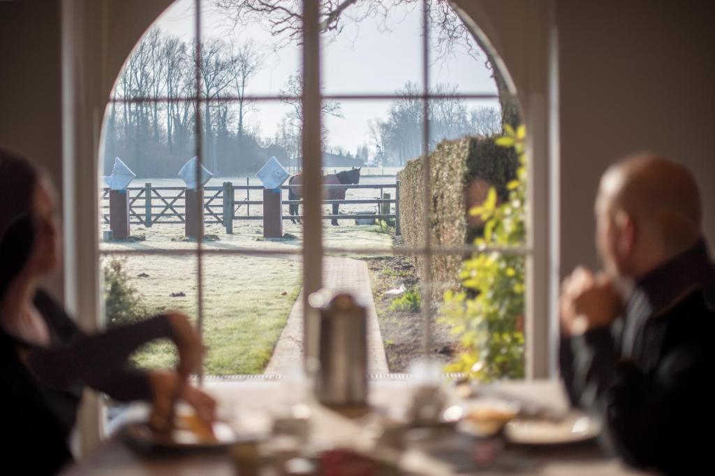Zahrada ubytování B&B De Bergvallei