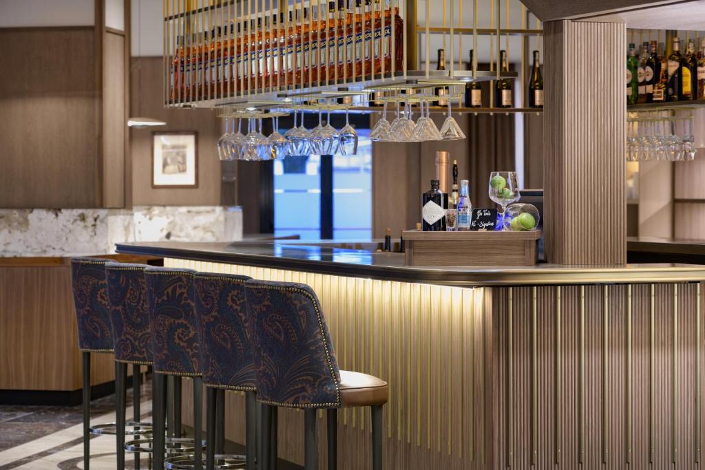 Lounge nebo bar v ubytování AC Hotel Milano by Marriott