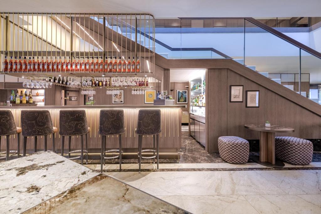 Posezení v ubytování AC Hotel Milano by Marriott