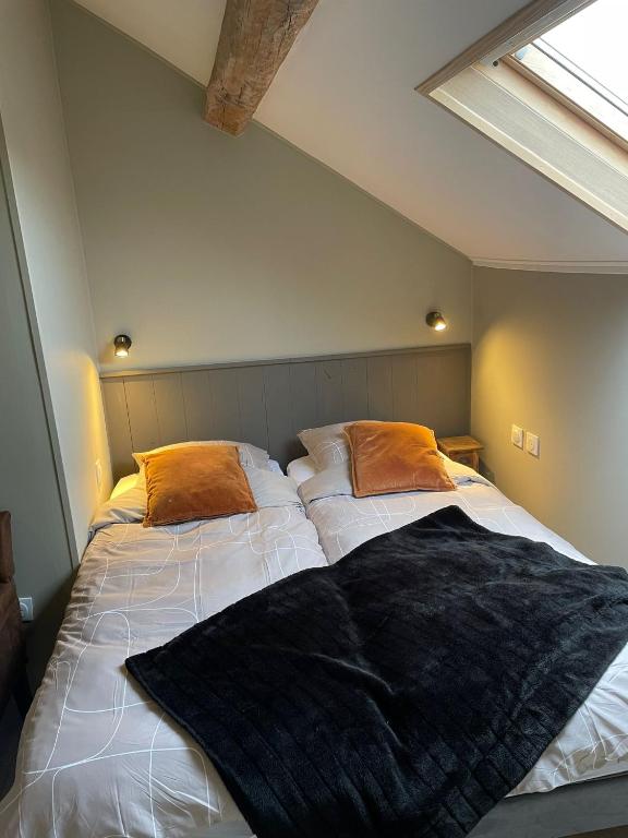 Postel nebo postele na pokoji v ubytování B&B Chambres d'Hotes Chez Juredieu