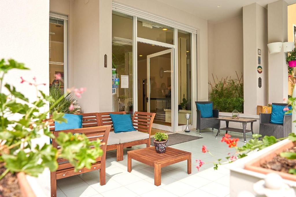 Posezení v ubytování Hotel Palazzi