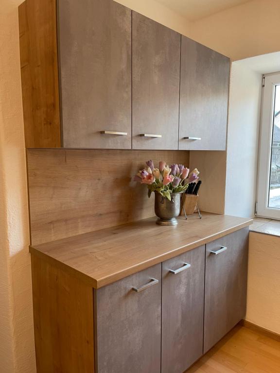 Kuchyňa alebo kuchynka v ubytovaní Hotel Aloisia, Hotel Garni