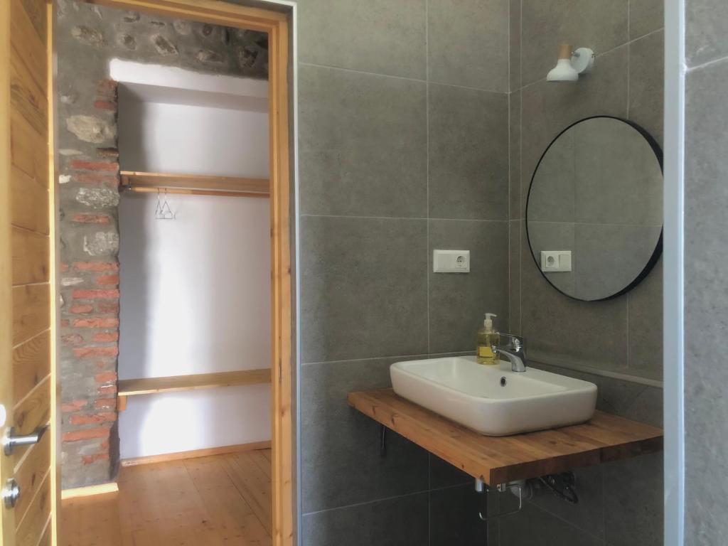 Koupelna v ubytování Lokokina Guesthouse