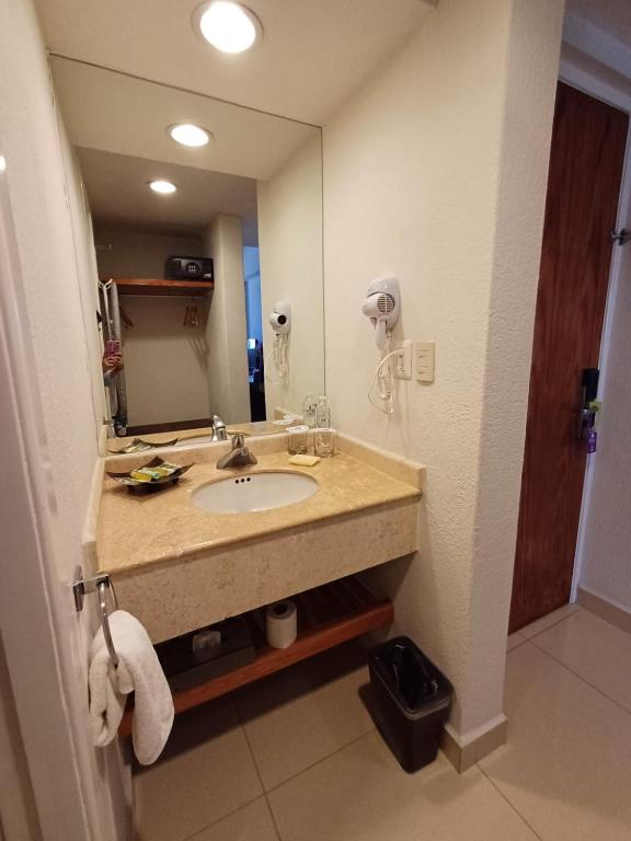 Koupelna v ubytování Hotel Bello Veracruz