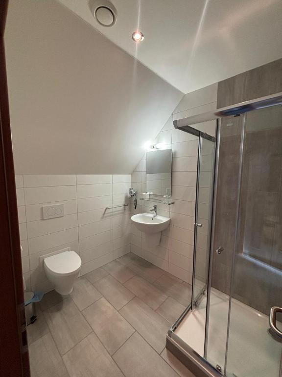 Łazienka w obiekcie Sport relax hotel Na kopečku