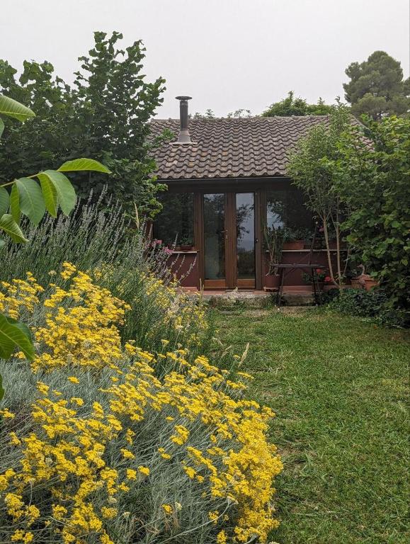 Zahrada ubytování Chalet sul Trasimeno
