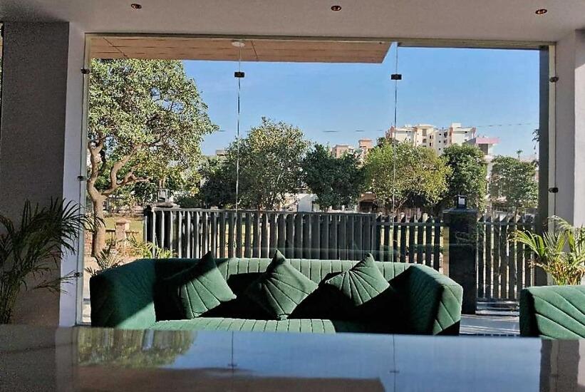Balkón nebo terasa v ubytování Emerald Suites