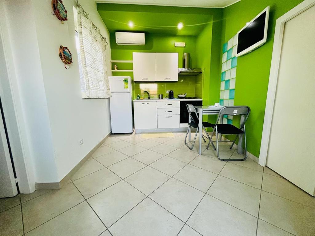 Η κουζίνα ή μικρή κουζίνα στο la Casa di Gabriella