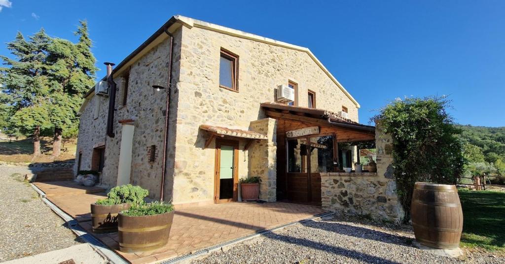 Budova, kde se vila nachází