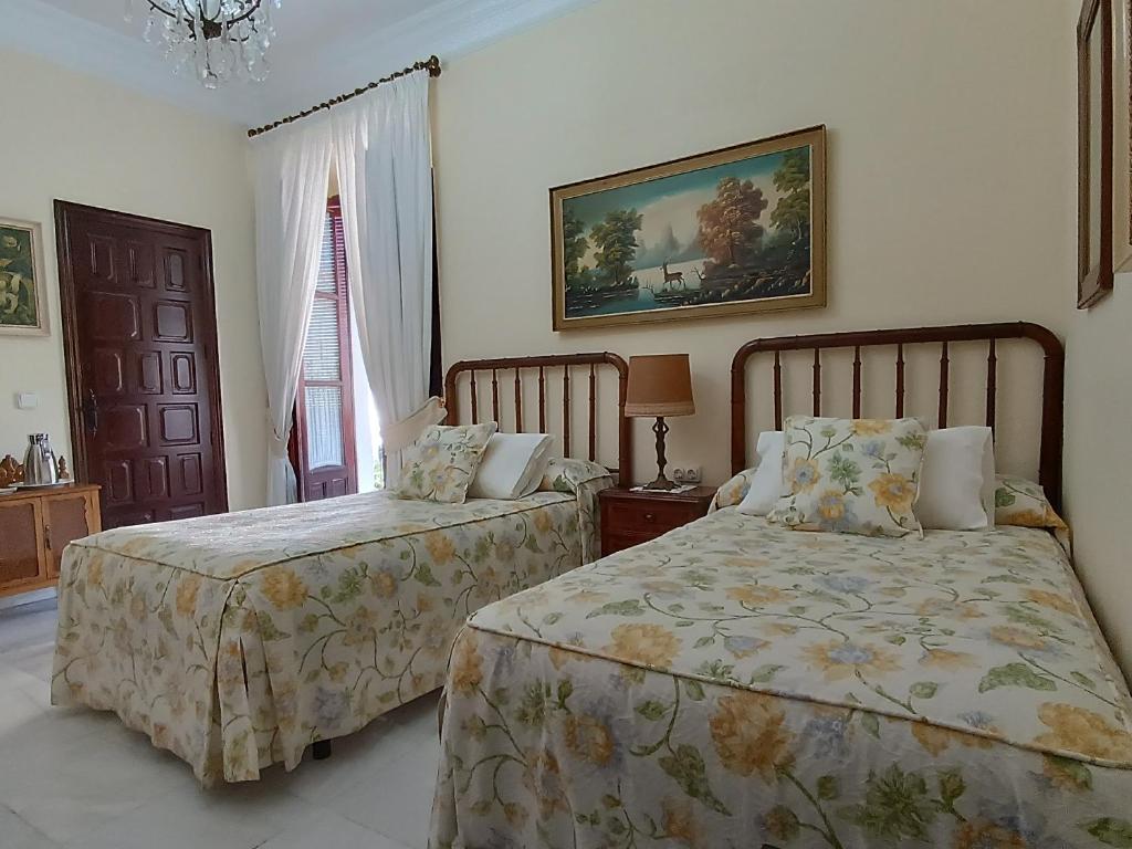 Postel nebo postele na pokoji v ubytování Casa San José