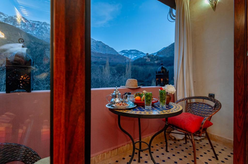 Nespecifikovaný výhled na hory nebo výhled na hory při pohledu z bed and breakfast