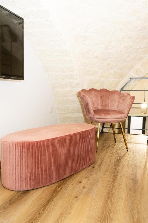 Posezení v ubytování Stelladimare Suites